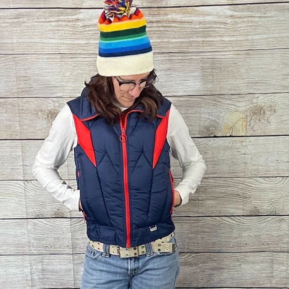 Mountain Goat Jackets & Coats Vtg 8s Mountain Goat Puffer Vest